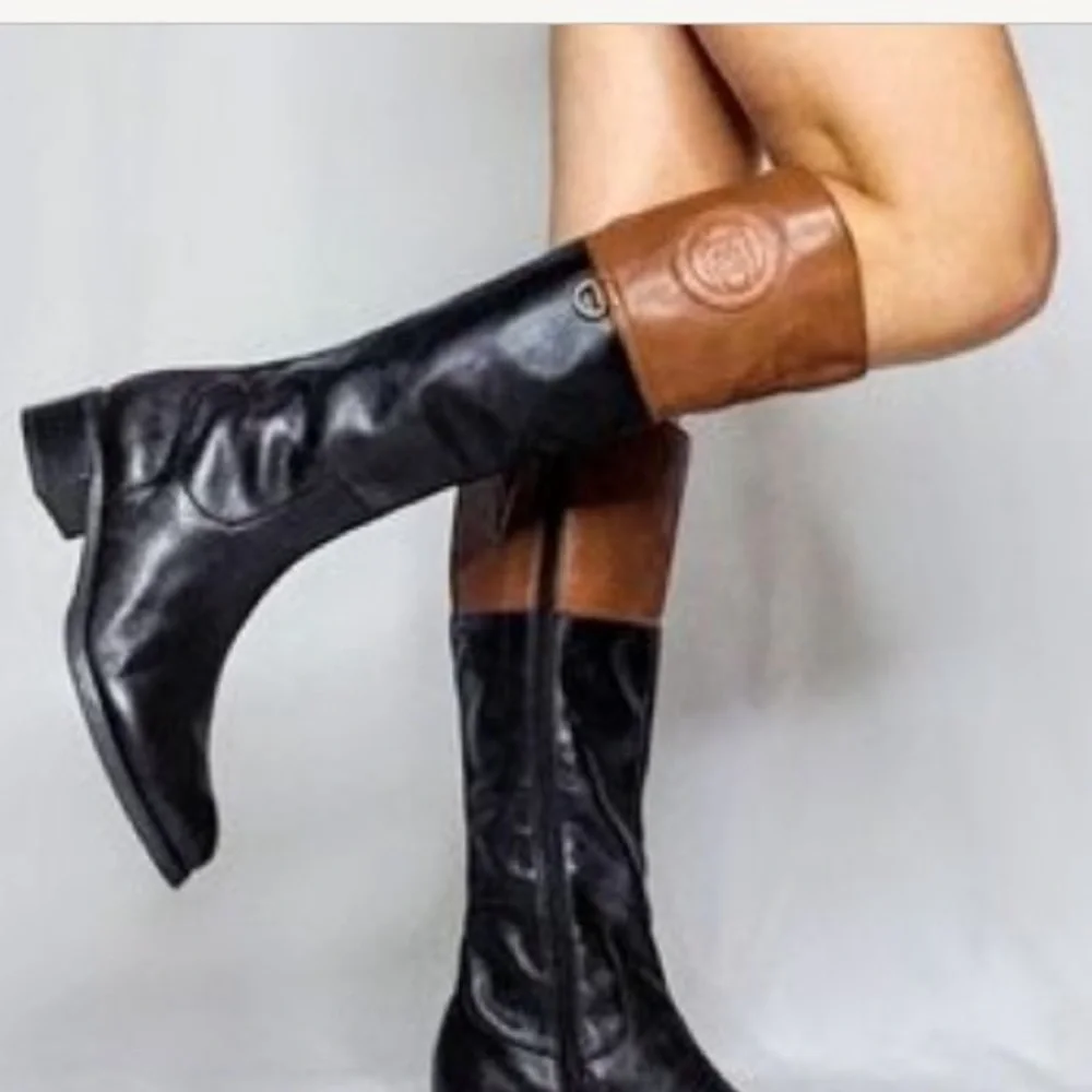 Etienne Aigner Wide Shaft Riding Boots - Picture 10 of 10